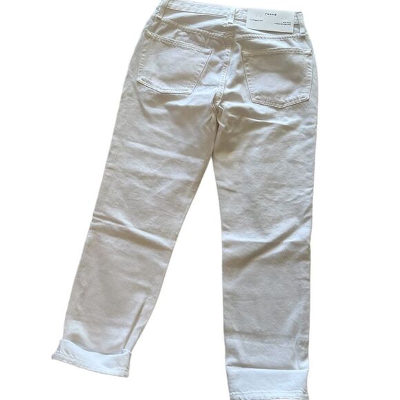 Frame HR Pegged Straight Fit Jeans - Picture 10 of 13